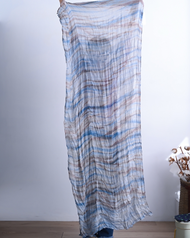 日本品牌 暈染水彩圍巾 2色