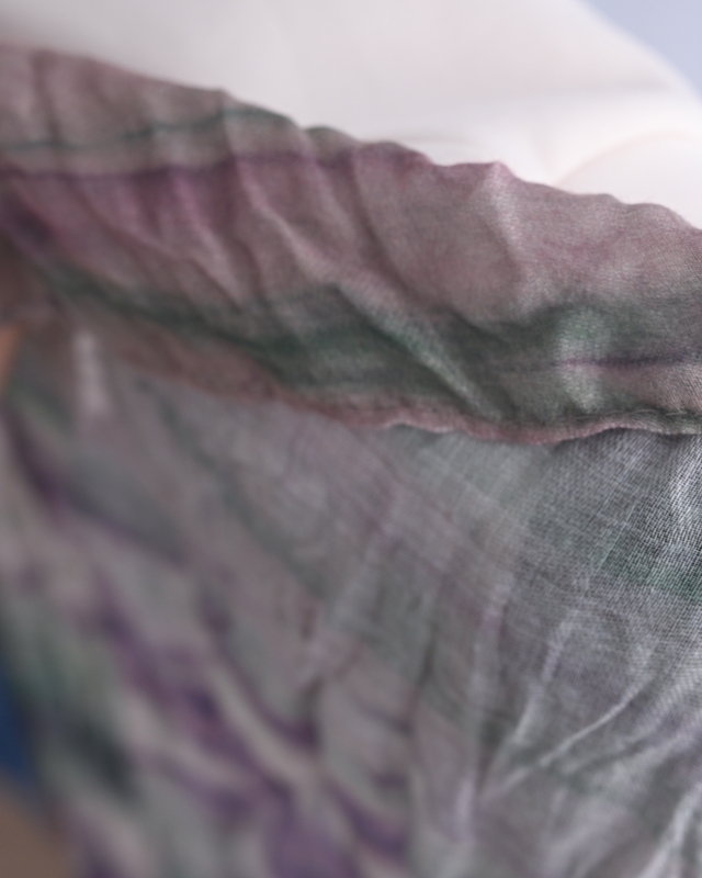 日本品牌 暈染水彩圍巾 2色