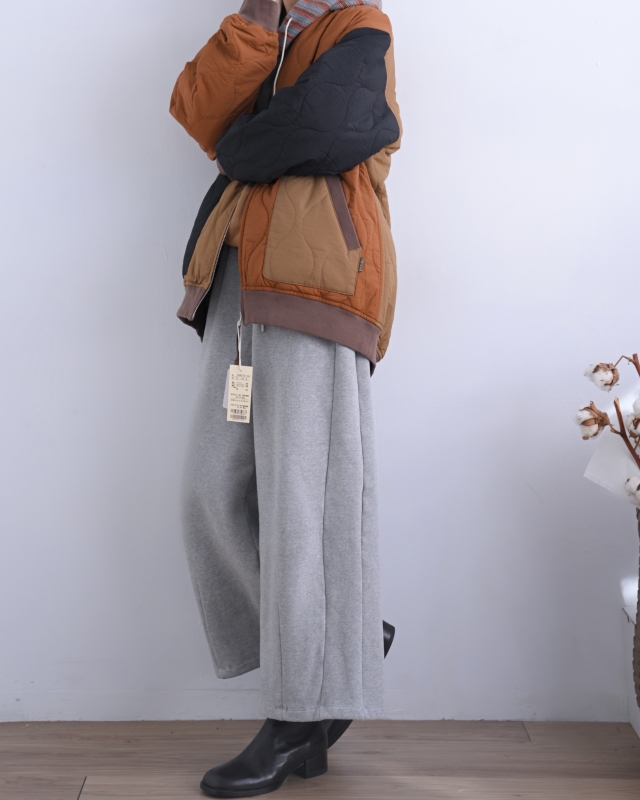 日本品牌 瘋狂拚色絎縫軍風夾克