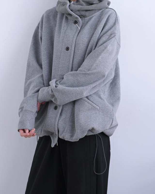 日本品牌 小立領刷毛連帽外套