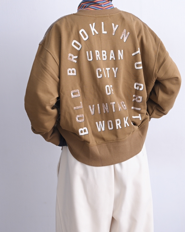 日本品牌 燈芯絨拼接刷毛短版外套