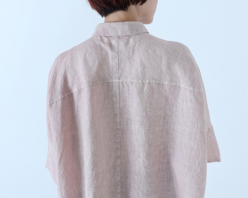 日本奶奶家 愛爾蘭洗皺短袖襯衫 8色