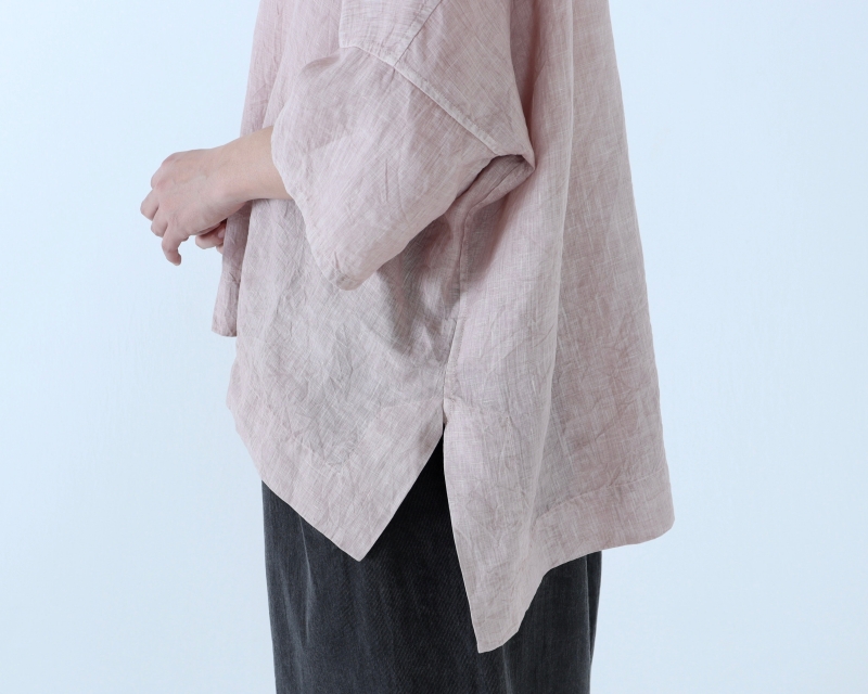 日本奶奶家 愛爾蘭洗皺短袖襯衫 8色