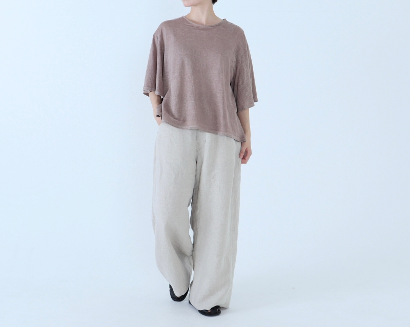 日本奶奶家 祕魯麻寬袖上衣 8色