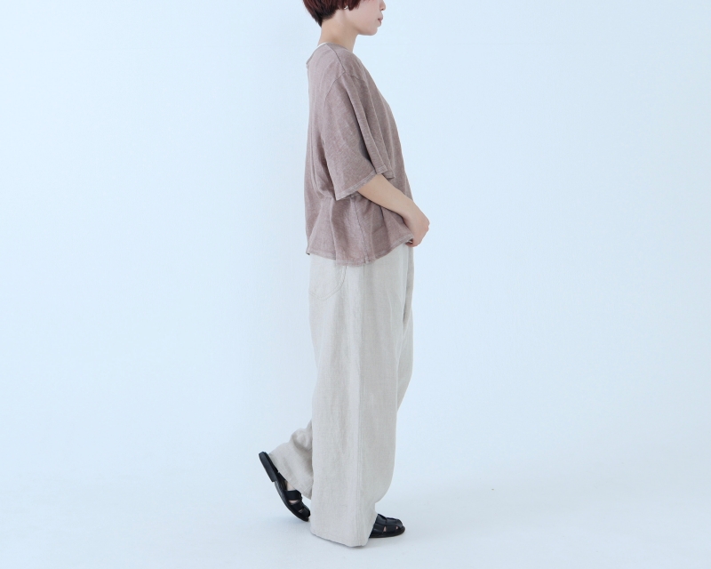 日本奶奶家 祕魯麻寬袖上衣 8色