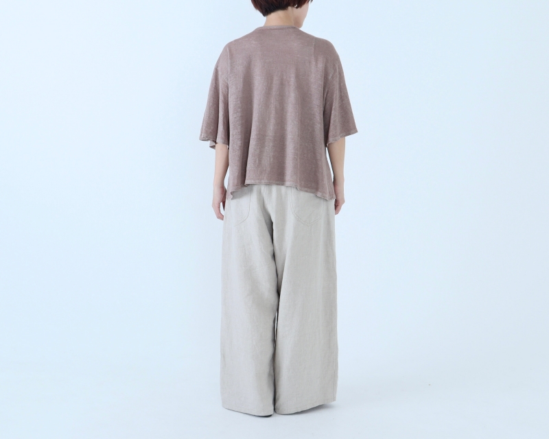 日本奶奶家 祕魯麻寬袖上衣 8色