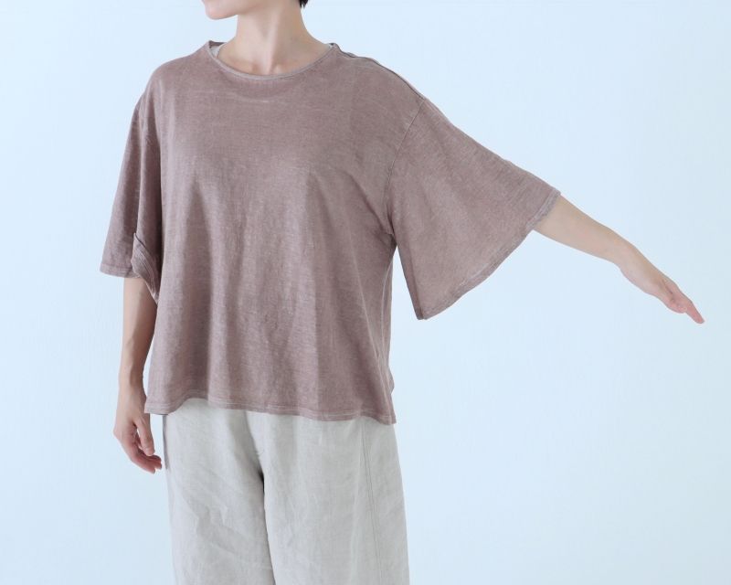 日本奶奶家 祕魯麻寬袖上衣 8色