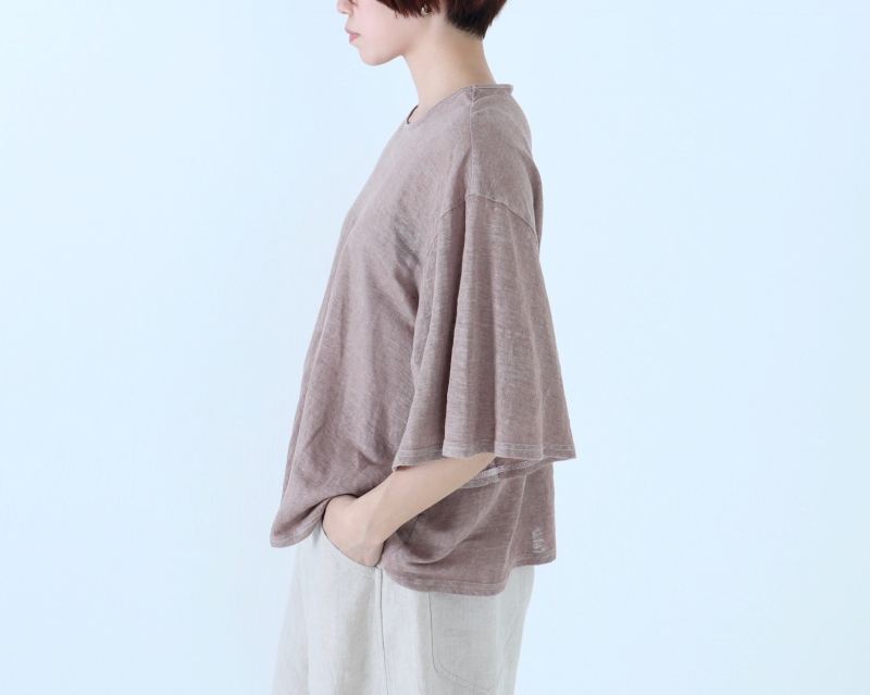 日本奶奶家 祕魯麻寬袖上衣 8色