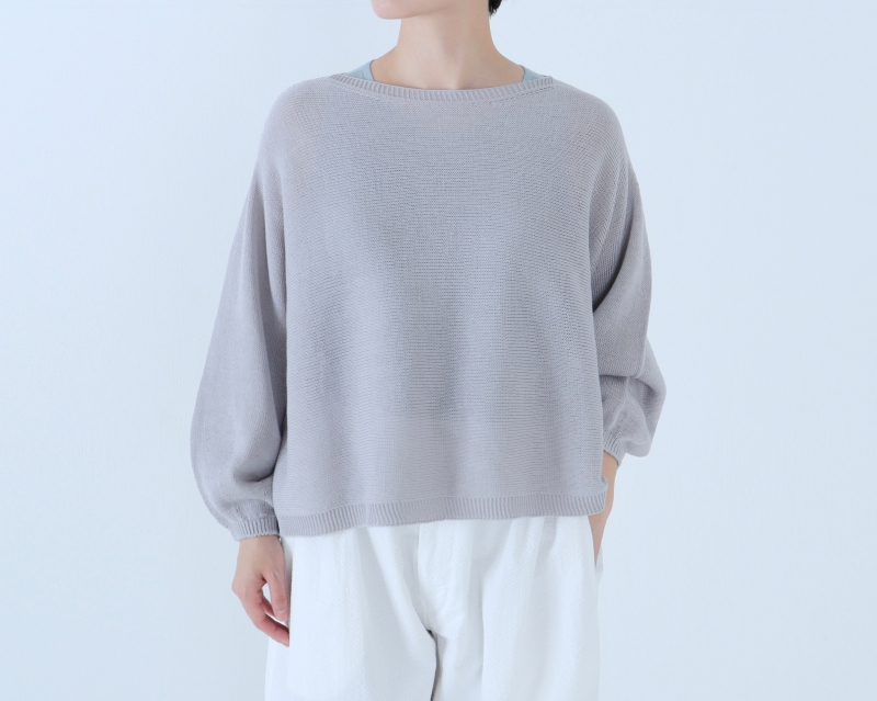 日本奶奶家 GIMA綿 船領長袖上衣 3色