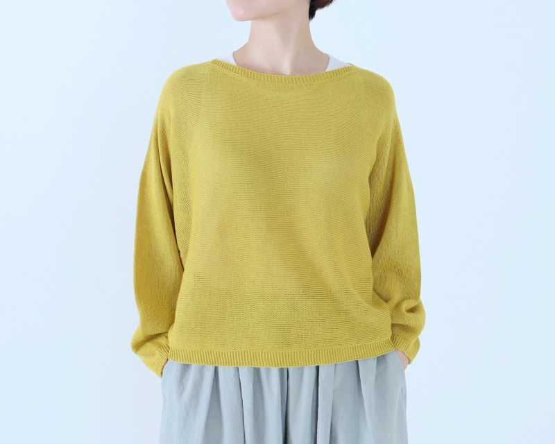 日本奶奶家 GIMA綿 船領長袖上衣 3色