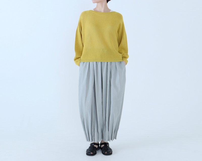 日本奶奶家 GIMA綿 船領長袖上衣 3色