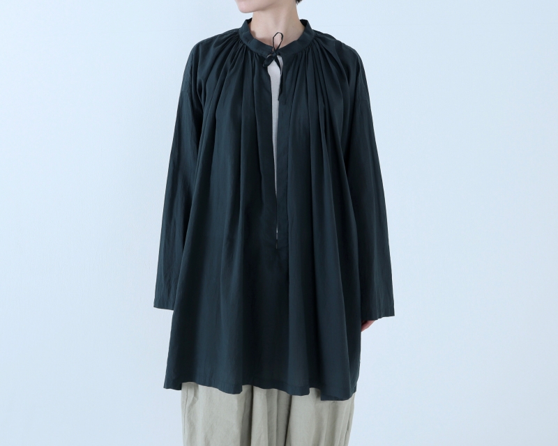 日本奶奶家 祕魯綿教堂領褶飾上衣 8色