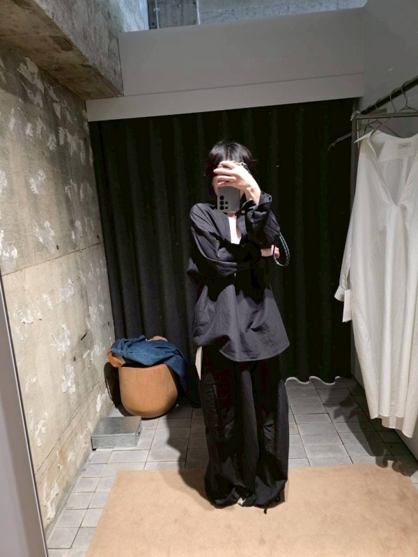 日本奶奶家2號 絲棉Ripstop寬褲 3色