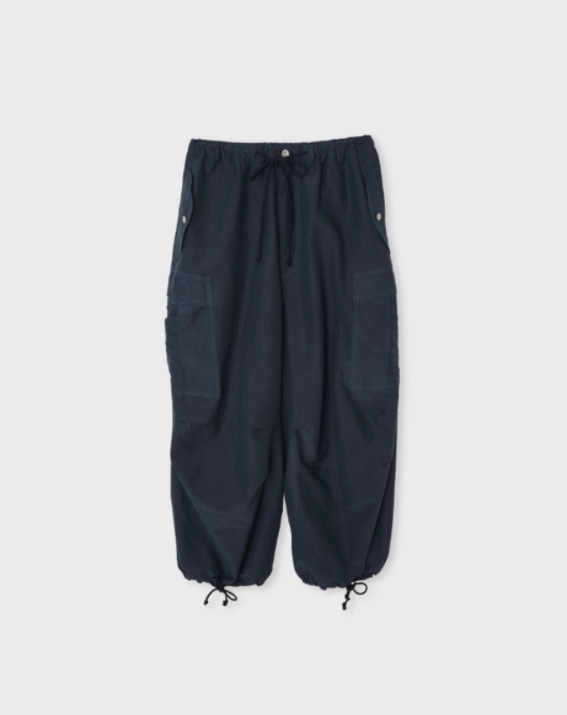 日本奶奶家2號 絲棉Ripstop寬褲 3色