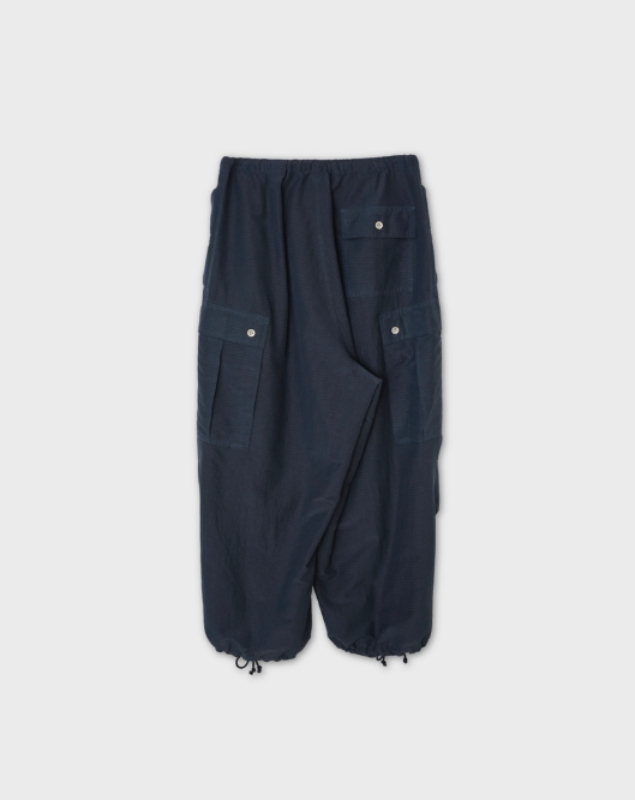 日本奶奶家2號 絲棉Ripstop寬褲 3色