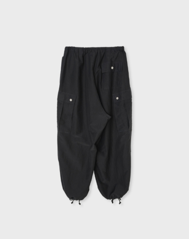 日本奶奶家2號 絲棉Ripstop寬褲 3色