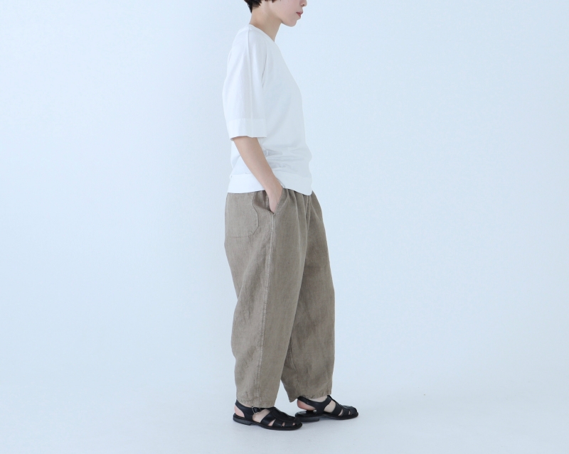 日本奶奶家 26SS 愛爾蘭麻阿拉丁寬褲 5色