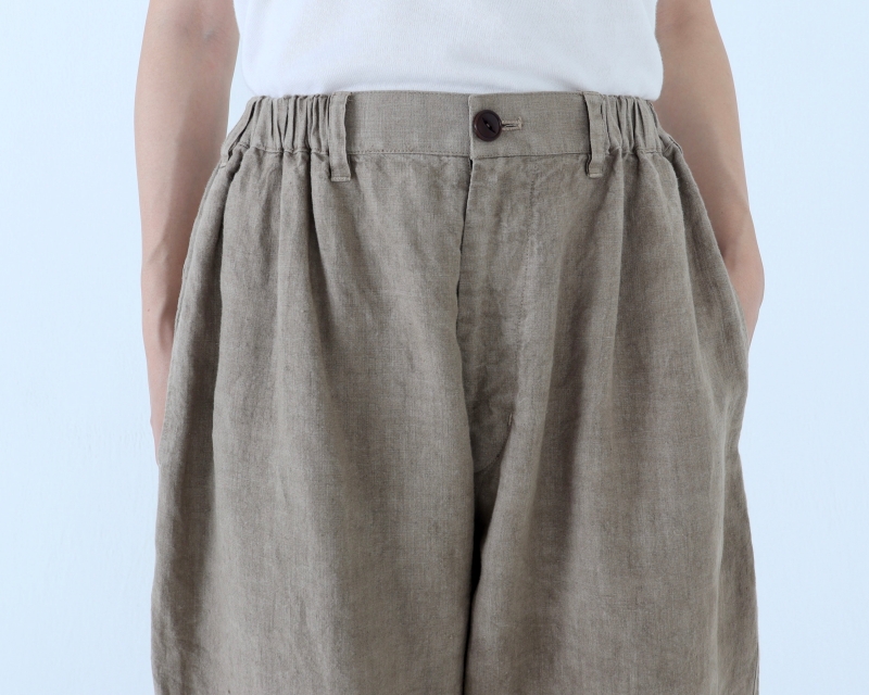 日本奶奶家 26SS 愛爾蘭麻阿拉丁寬褲 5色