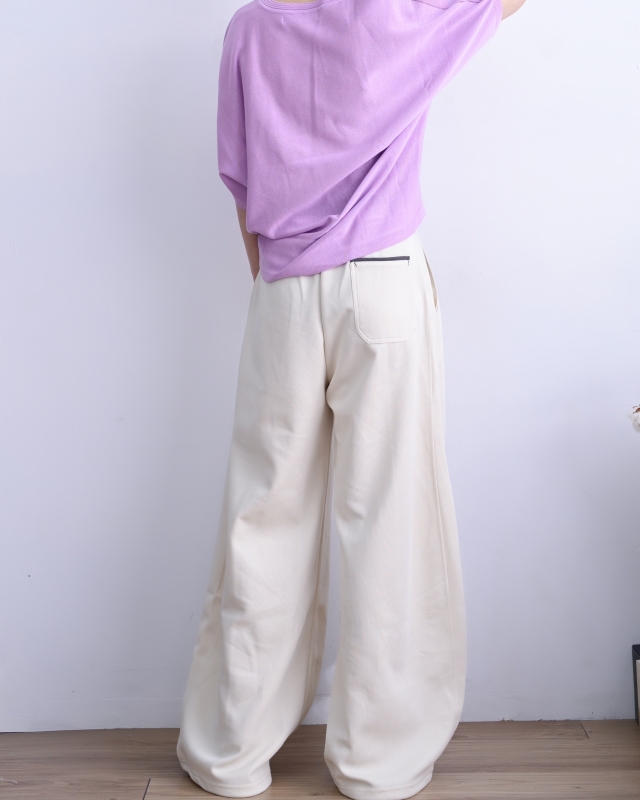 韓 綁帶休閒落地褲 4色 size