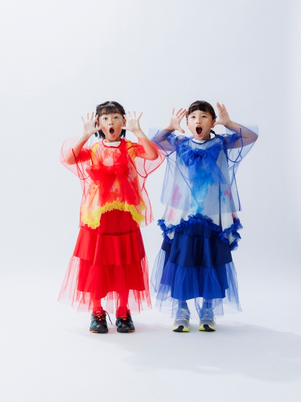 日本伊努伊努 雲朵澎紗長裙 3色 大人款