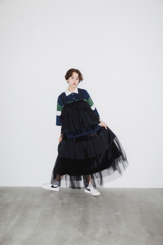 日本伊努伊努 雲朵澎紗長裙 3色 大人款