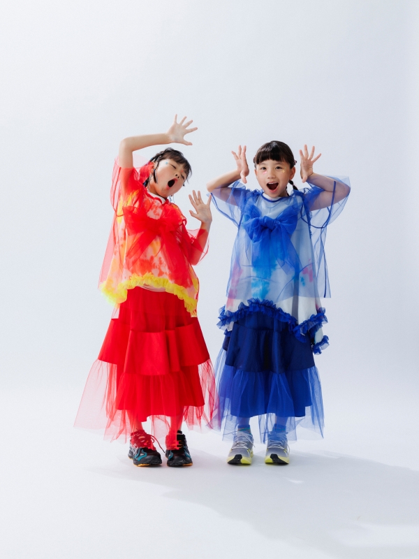日本伊努伊努 雲朵澎紗長裙 3色 大人款
