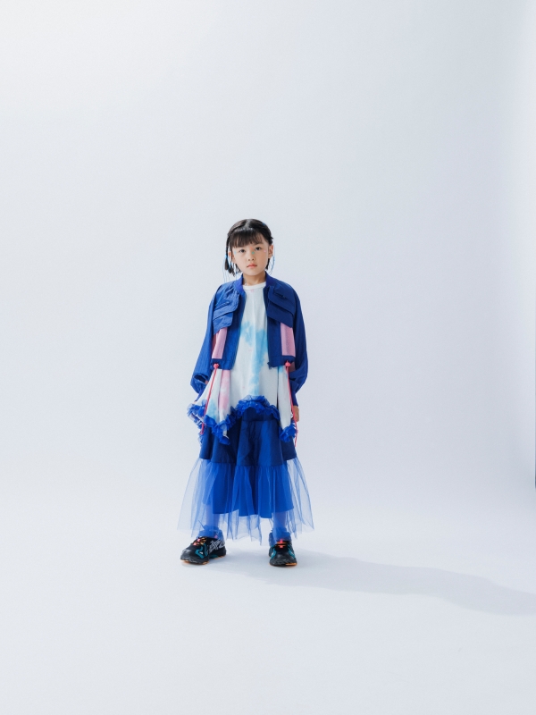日本伊努伊努 雲朵澎紗長裙 3色 大人款