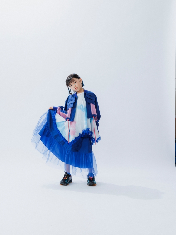 日本伊努伊努 雲朵澎紗長裙 3色 大人款