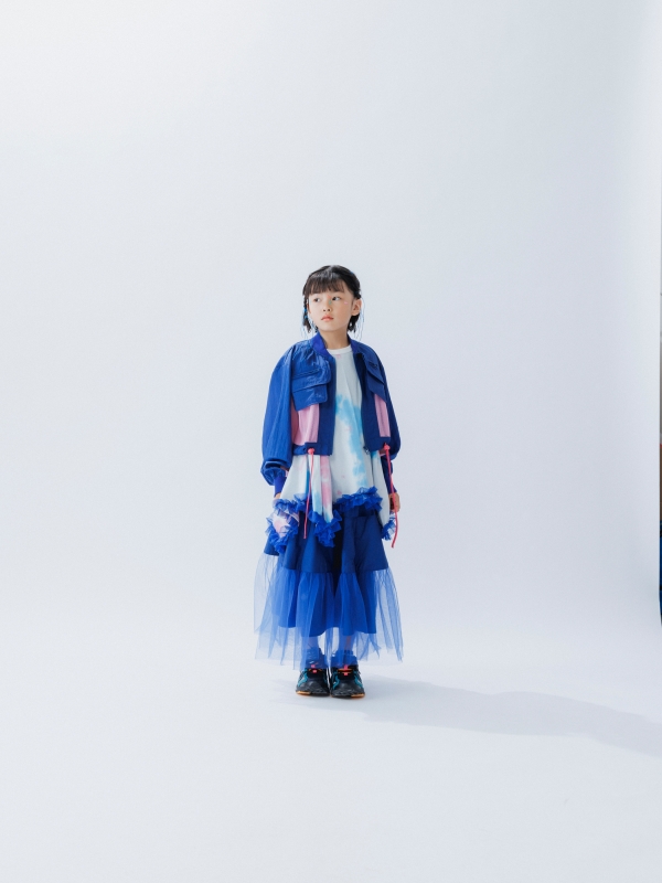 日本伊努伊努 雲朵澎紗長裙 3色 大人款