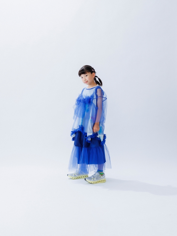 日本伊努伊努 雲朵澎紗長裙 3色 大人款