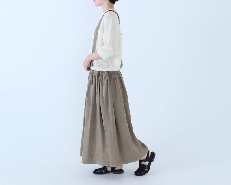 日本奶奶家 祕魯棉麻吊帶裙 8色