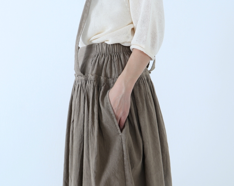 日本奶奶家 祕魯棉麻吊帶裙 8色