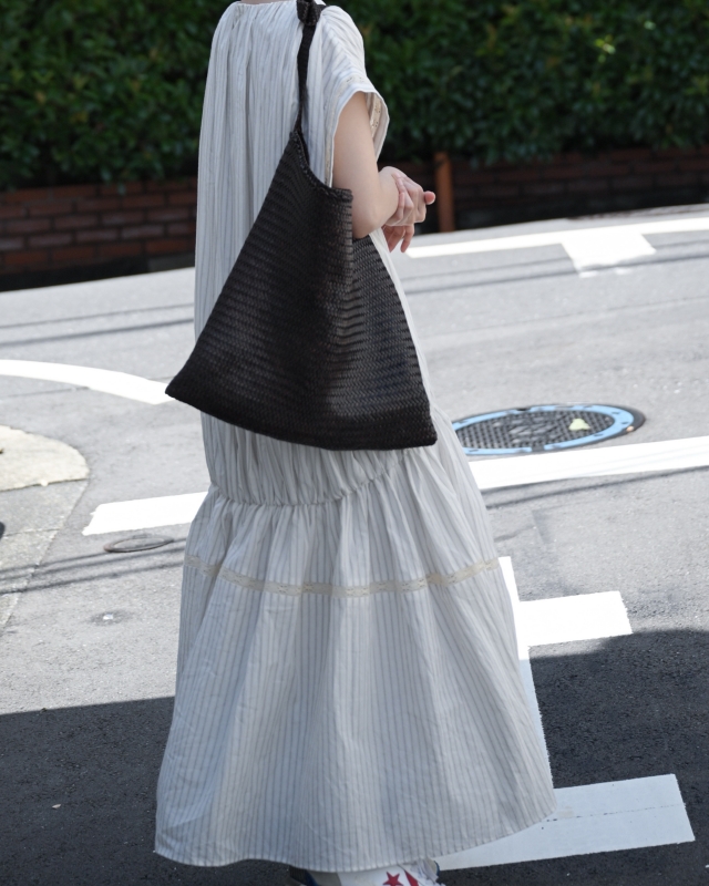 日本ENSW OBBY SCULPTURE DRESS