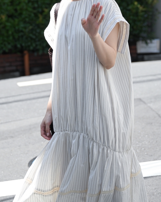 日本ENSW OBBY SCULPTURE DRESS