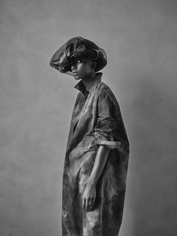 日本奶奶家2號 手壓染Skipper祕魯綿長版襯衫洋