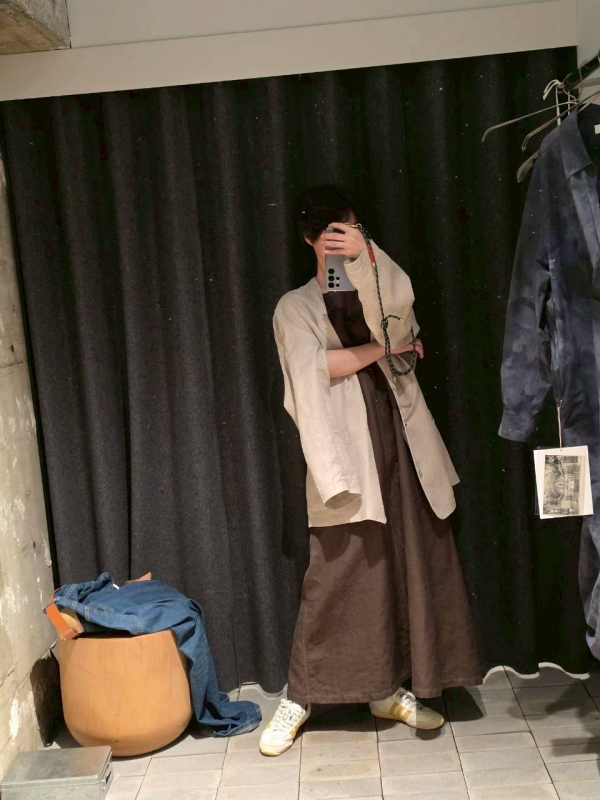 日本奶奶家2號 愛爾蘭麻Herringbone背心洋 3色