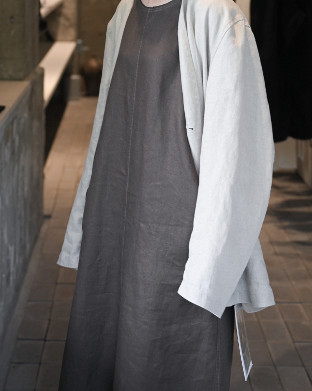 日本奶奶家2號 愛爾蘭麻Herringbone背心洋 3色