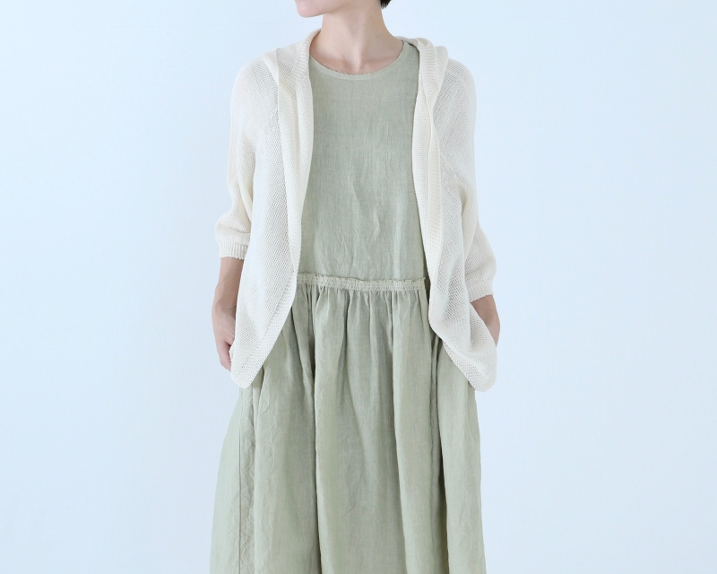 日本奶奶家 GIMA綿 連帽無釦開衫 3色