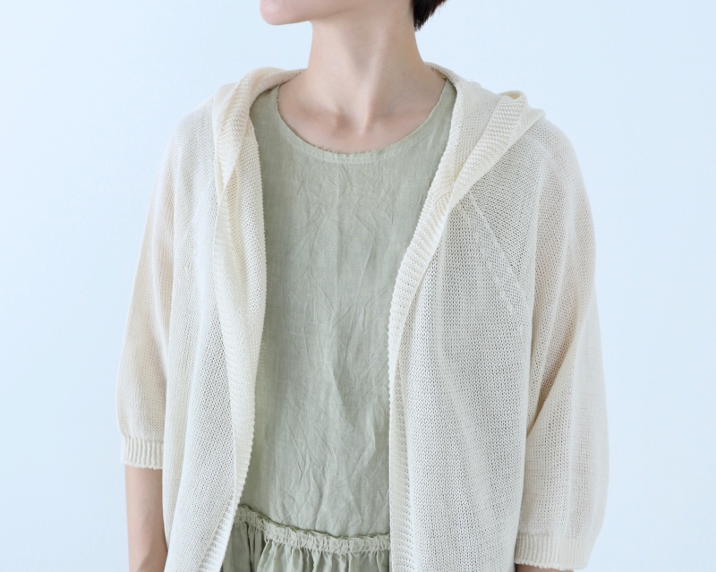 日本奶奶家 GIMA綿 連帽無釦開衫 3色