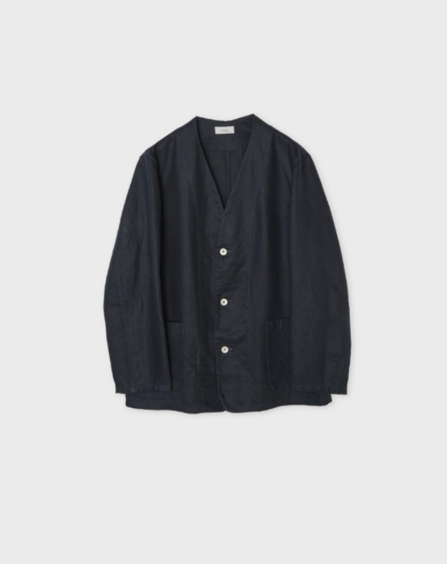 日本奶奶家2號 愛爾蘭麻Herringbone Piping外套 3色