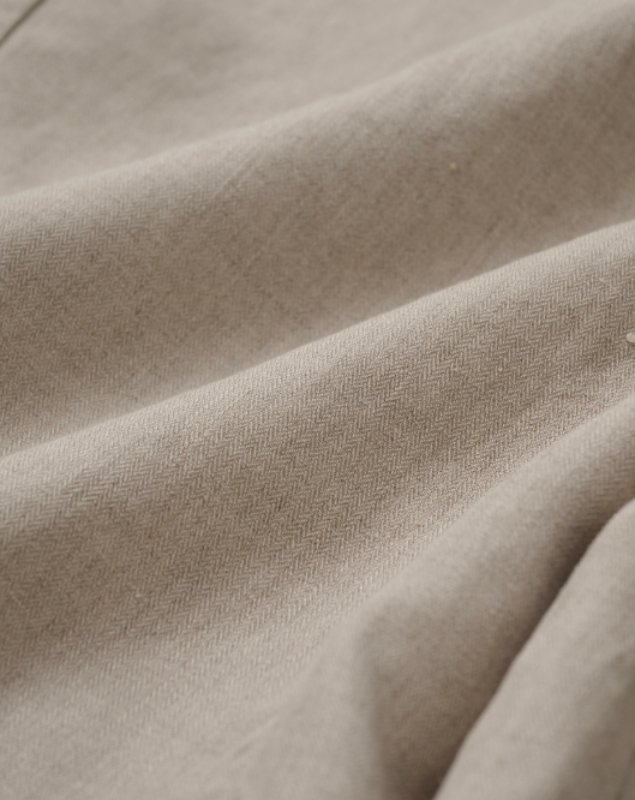 日本奶奶家2號 愛爾蘭麻Herringbone Piping外套 3色