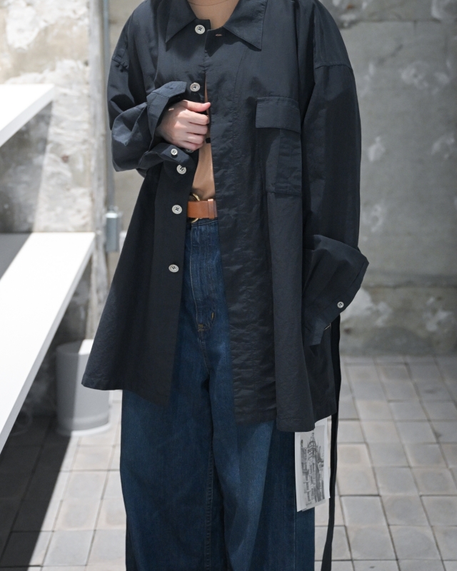 日本奶奶家2號 Safari 絲棉襯衫外套 2色