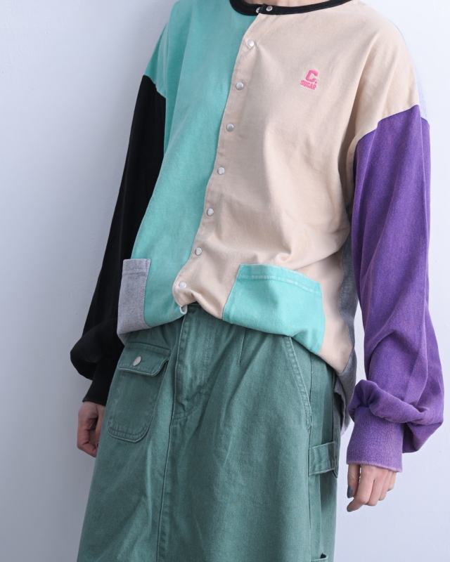 日本品牌 雪洗棉質開衫