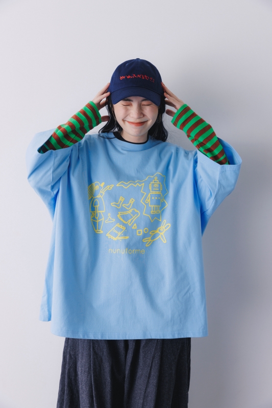 日本伊努伊努 收拾中的inuinu上衣 大人款 3色