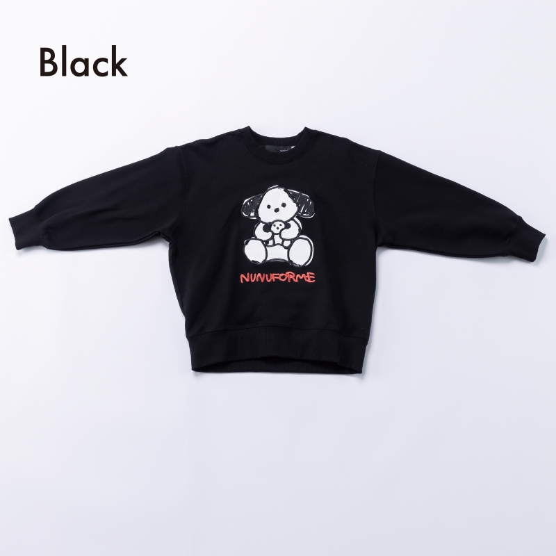 日本伊努伊努  手繪感inuinu刺繡大學T 大人款 3色