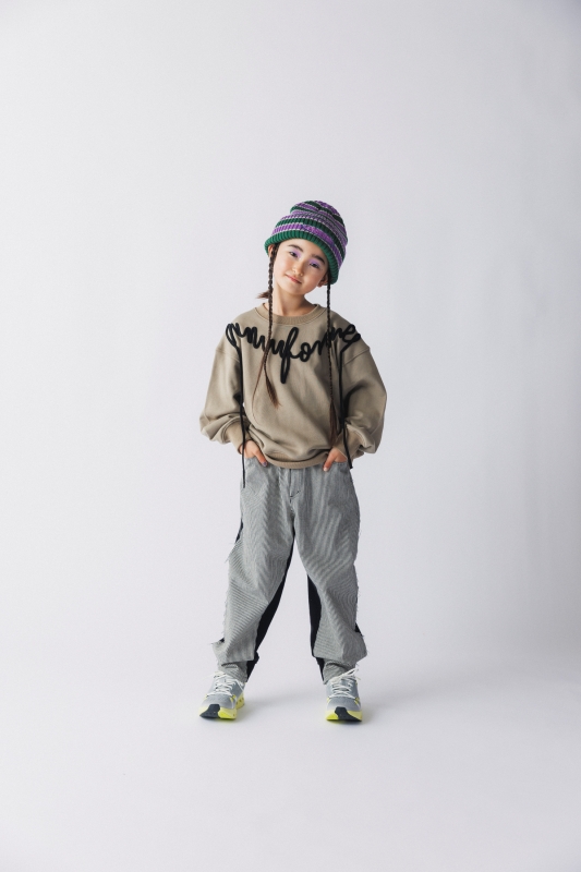 日本伊努伊努 立體繩繡大學T 大人款 3色