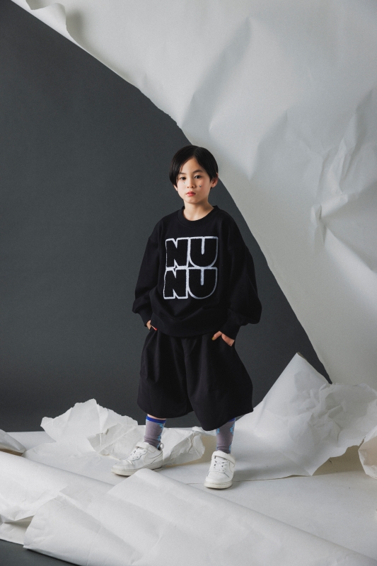 日本伊努伊努 NUNU立體布章上衣 大人款 3色