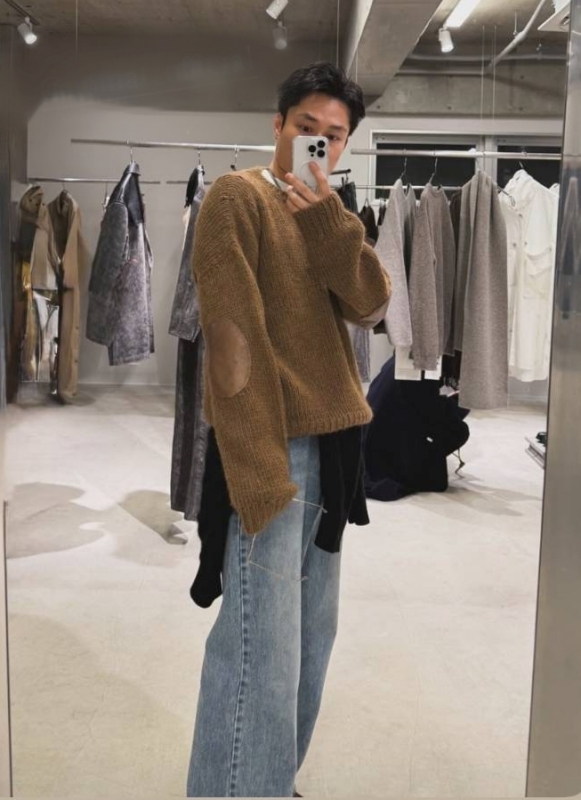 日本奶奶家2號 Camel Hand-Knit