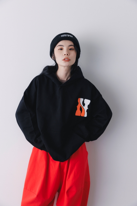 日本伊努伊努 gumigumi N 彩色印花連帽上衣 大人款 3色