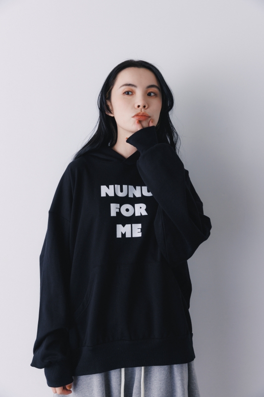 日本伊努伊努 大Ｎ印花連帽上衣 大人款 3色